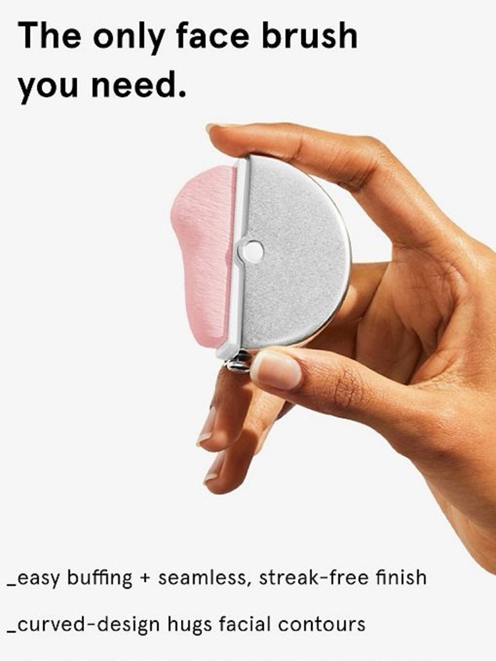 Glossier Stretch Blending & Buffafing Face Brush